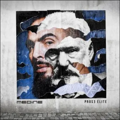 Quel grand écrivain français du XIXe siècle apparaît sur la pochette du cinquième album solo de Médine, "Prose Élite" ?