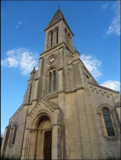 Où se trouve cette église en France, toujours en Normandie ?
