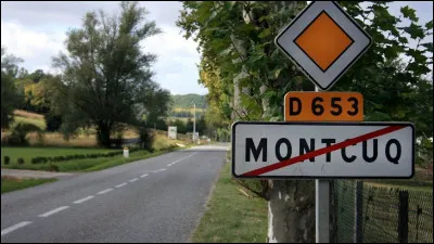 Dans quel département se situe la ville de Montcuq en France ?