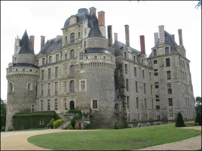 Quelle est une des particularités du château de Brissac situé dans le Maine-et-Loire ?