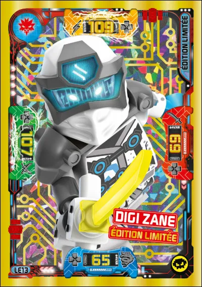 Ce Ninja est aussi un Nindroïde. Comment s'appelle-t-il ?