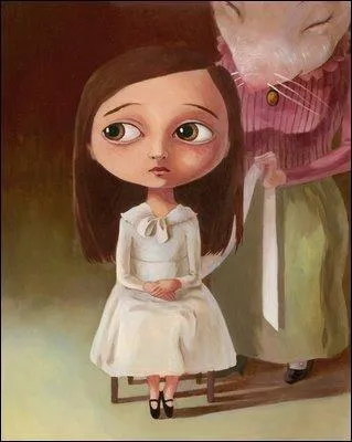 Qu'est-ce qui sert de berceau  Poucette ?