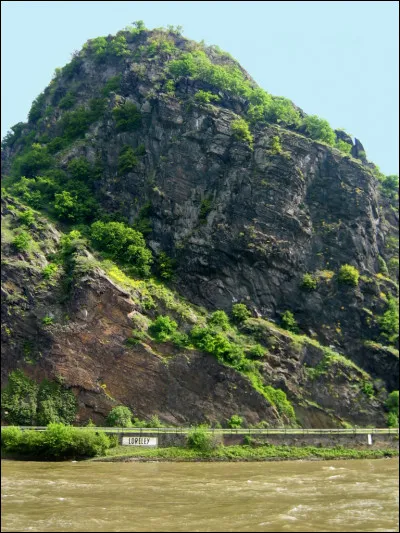Quel fleuve est dominé par la Lorelei ?