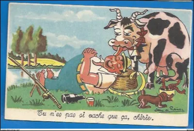 On l'appelle la simmental, elle est d'origine suisse, mais très présente en France !