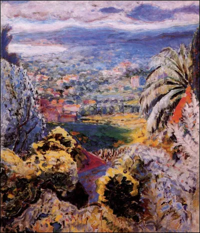 Qui a représenté "La baie de Cannes" ?