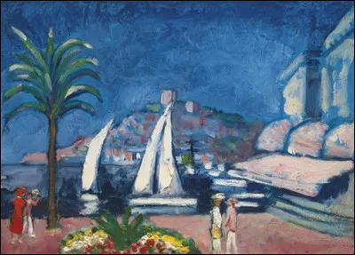 Qui a peint "Cannes, le Mont Chevalier" ?