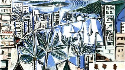 Qui a peint "La baie de Cannes" ?