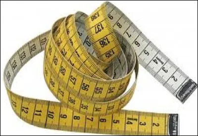 Tu mesures :
