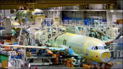 L'usine Airbus accueille environ 120 000 visiteurs par an. Vous pourrez faire le tour de l'ensemble des 700 ha du site. Dans quelle ville faut-il aller pour voir l'usine ?