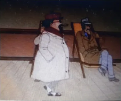 Une fois monté à bord du bateau cet homme crie à l'aide. Mais quelle est la raison  ?