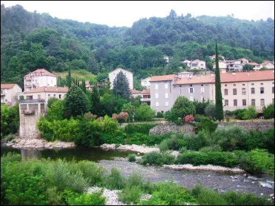 Vals-les-Bains ne compte que 3 600 habitants, mais fait partie de la plus grande aire urbaine d'Ardèche qui en compte 62 000. Quelle est cette aire urbaine ?