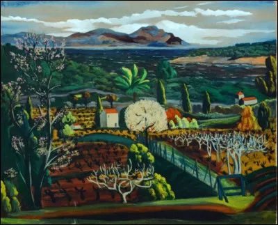 Qui a r&eacute;alis&eacute; ce "Paysage de Saint-Tropez" ?
