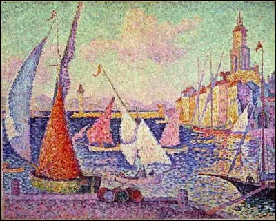 &Agrave; quel peintre pointilliste doit-on "Le Port de Saint-Tropez" ?