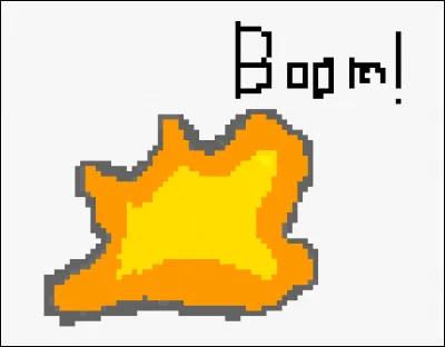 Cite l'explosion de la moins à la plus puissante :