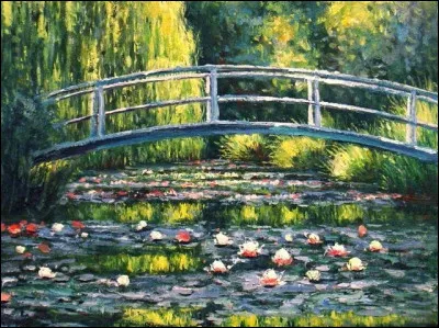 Dans la maison, nous découvrons de nombreux tableaux. Quel est le nom de sa série de peintures la plus connue ?