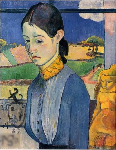 Qui a r&eacute;alis&eacute; le tableau "Jeune bretonne" ?