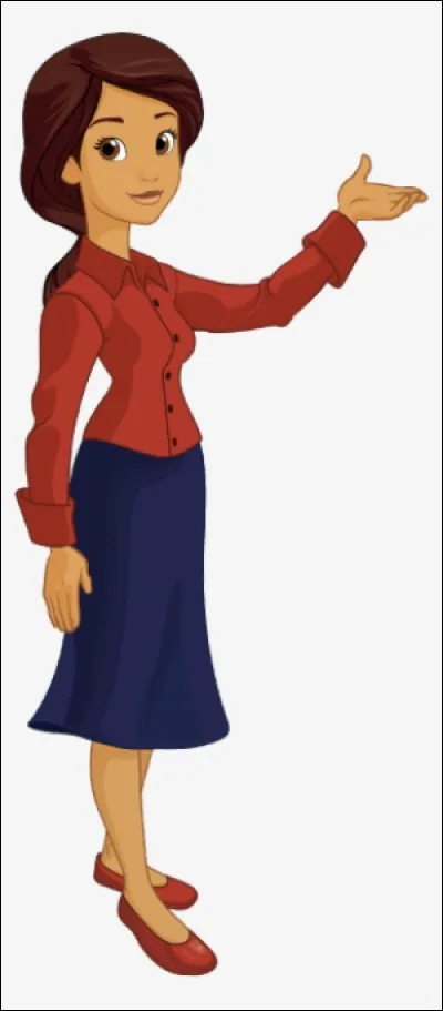 Comment la maîtresse de la nouvelle école d'Allie s'appelle-t-elle ?