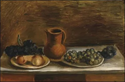 Qui a peint "Nature morte aux raisins" ?