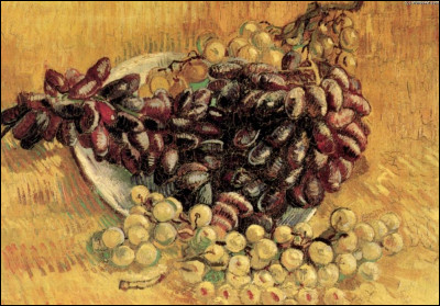 Qui a peint " Nature morte aux raisins" ?