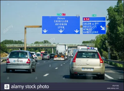 Descendons à présent dans le sud pour des vacances bien méritées. Que vous inspire l'autoroute A7 ?