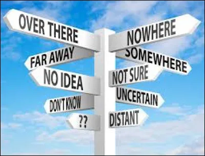 Je n'ai pas le sens de l'orientation.