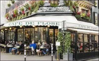 Dans quelle ville peut-on aller au Café de Flore ?
