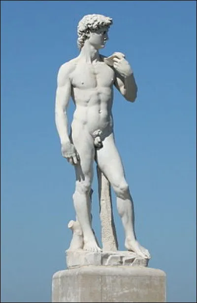 Laquelle de ces villes a une copie de la statue de David ?