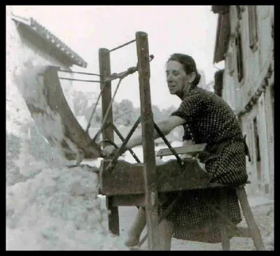 Par contre, vous aurez des chances de voir une version plus moderne de ce métier perdu, sauf ici !