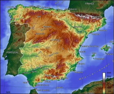 Dans quelle r&eacute;gion d'Espagne se trouve la cordill&egrave;re Cantabrique ?