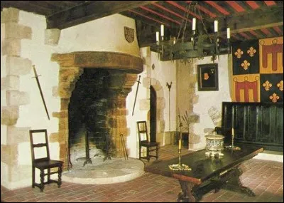 Les propriétaires actuels habitent donc les lieux, qu'ils ont rénovés durant ... ans : dans la cheminée, ils m'ont affirmé ...