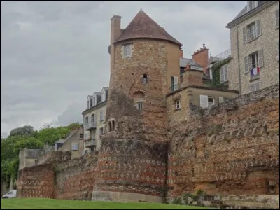 Cette grande ville de l'ouest conserve de son passé une muraille romaine édifiée à la fin du IIIe siècle et dominant la Sarthe : c'est ...
