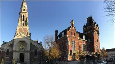 Ville de 21 000 habitants du département du Nord, située dans la proche banlieue de Lille :