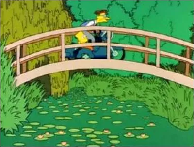 Petite référence au célèbre peintre français, Claude Monet, où sommes-nous ?