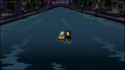 Où Krusty et Pénélope se baignent-ils ?