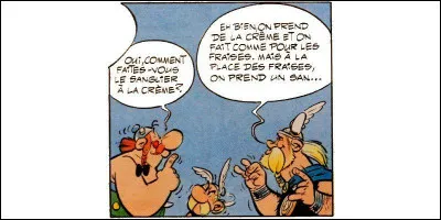 Mais faut vous dire, M'ssieurs-dames, que chez ces gens-là, sur le marché, on vous vends la crème fraîche à la louche, en pot d'un kilo ! Et elle a l'air tellement...