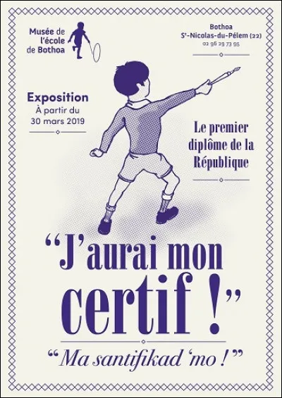 Vous pourrez même y (re)passer votre certif' ! Au programme, il y avait : dictée et questions, arithmétique, sciences, histoire et géographie, et ....