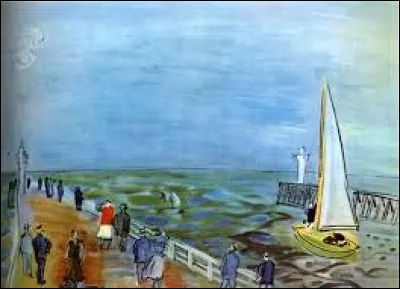 Qui a peint "La mer à Deauville" ?