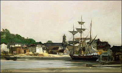 Qui a peint "Le port de Honfleur" ?