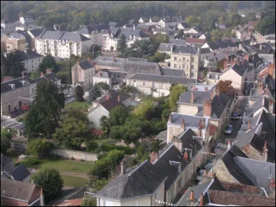 Petite ville de 3 200 habitants du département d'Indre-et-Loire, située sur la rive droite de la Loire, connue pour son vignoble :