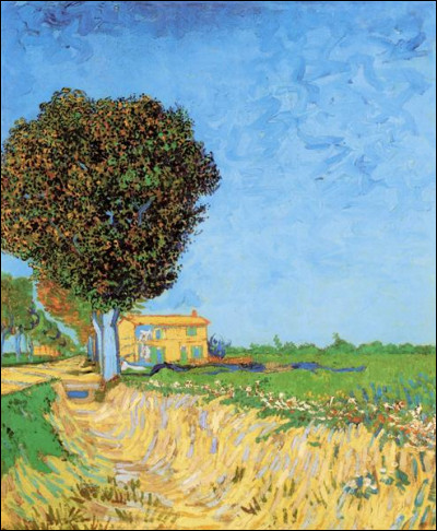 Commençons un petite promenade à Arles avec les toiles de van Gogh ! Trouvez cette peinture !