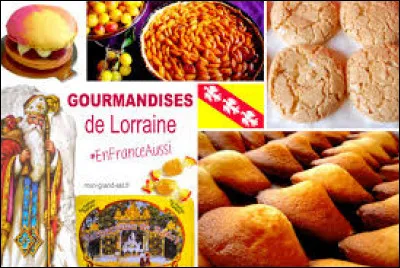 Laquelle de ces spécialités de Lorraine associe-t-on à la ville de Baccarat ?