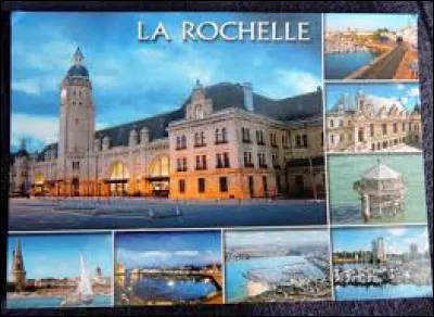 De quelle ancienne province La Rochelle, en Charente-Maritime, est-elle la capitale ?