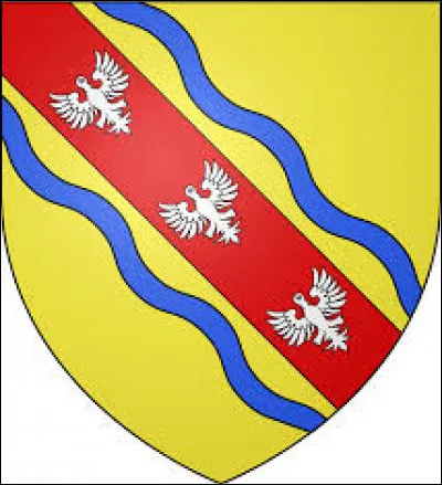 Les deux bandes bleues sur le blason du département représente les deux rivières qui forment son nom.