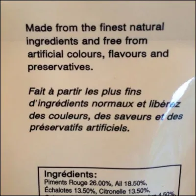 En réalité, de quoi ce produit est-il dénué ?