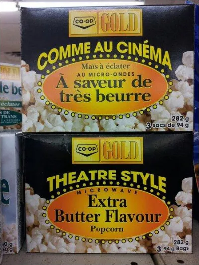 A en croire les traductions, vous pourrez savourer ces pop corns :