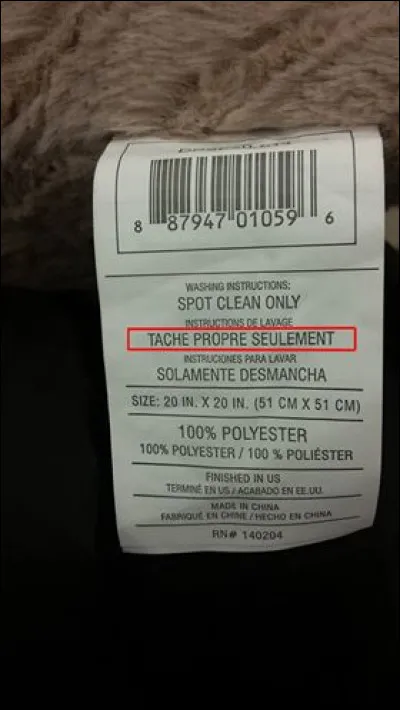 Attention aux restrictions budgétaires qui ne permettent de laver que...