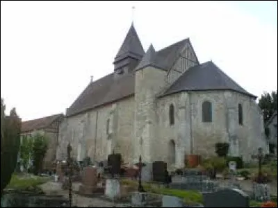 Voici l'église Saint-Pierre de Harquency. Village du Vexin normand, à l'est de la ville des Andelys, il se situe dans le département ...