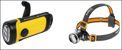 Pour éclairer de nuit je possède une lampe dynamo et une lampe...