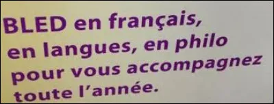 Qui a cr&eacute;&eacute; le "Bled", ce manuel d'exercices orthographiques et grammaticaux ?