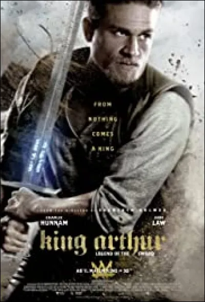 Quel est le nom du personnage qu'il interprète dans "Le roi Arthur : La légende d'Excalibur" (titre original : "King Arthur : Legend of the Sword") (2017) ?